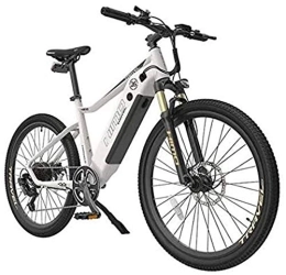 RDJM Mountain bike elettriches Bciclette Elettriche, Bici da montagna elettrica da 26 pollici for adulti con batteria agli ioni di litio da 48 V 10Ah / motore DC 250W, sistema di velocità variabile 7S, telaio in lega di alluminio l
