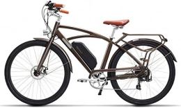 WJSWD Mountain bike elettriches Bici elettrica, 26" / 700cc Trekking elettrica / Touring Bike, Retro bicicletta elettrica bicicletta con 48V / 13Ah rimovibile agli ioni di litio, freni a disco doppio, elettrico Trekking Bike for il