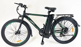 Farger Mountain bike elettriches Bicicletta elettrica da 26", 36 V, 250 W, batteria da 36 V, 12, 5 Ah e cambio Shimano a 6 marce