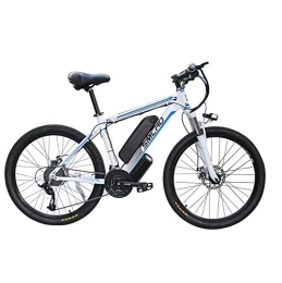 Hyuhome Mountain bike elettriches Biciclette elettriche per gli uomini, 26" 48V IP54 impermeabile per adulti elettrica della bici di montagna, 21 velocità bici E-MTB Dirtbike con 3 modalità di guida, bici di montagna