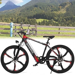 DDCHH Mountain bike elettriches DDCHH Bicicletta Elettrica da 26 Pollici con Ruote Larghe 1.95", 36V 10Ah Batteria 40-60km di Autonomia, Mountain E-Bike 7 velocità Gear Adatta per Lavoro, Viaggio