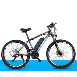 KT Mall Mountain bike elettriches KT Mall Variabile Bicicletta elettrica Batteria al Litio Speed Cross Country Mountain Bike per Adulti Student Outdoor Fitness Exercise, 2, 21 Speed