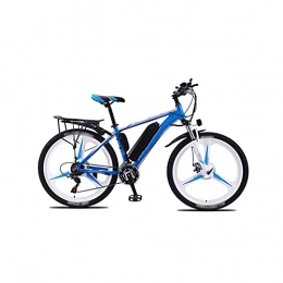 Liangsujian Bici Liangsujian 26 Pollici Bicicletta elettrica della Lega di Alluminio Mountain Bike Mountain Bike 3 6 V350W. Bici elettrica Uomo Moto Elettriche (Color : Blue)