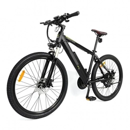 LIU Mountain bike elettriches LIU Bici elettrica per Adulti Motore da 500 W Mountain Bike elettrica 27.5"Pneumatico 35 km / H 48 V Batteria al Litio Rimovibile Bici elettrica (Colore : Nero)