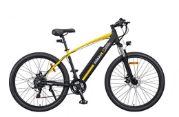 Nilox Mountain bike elettriches Nilox X6 National Geographic, eBike Unisex Adulto, Black And Yellow, Medium