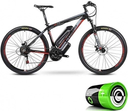WJSW Bici WJSW Mountain Bike Ibrida, Batteria agli ioni di Litio Staccabile per Bicicletta elettrica per Adulti (36V10Ah) Sistema di Assistenza a 5 velocità a 24 velocità per Moto da Strada a 24 velocità