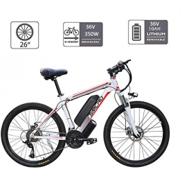 ZJZ Bici ZJZ Biciclette elettriche per Adulti, Bici in Lega di Alluminio da 360 W Bicicletta Rimovibile 48V / 10Ah Batteria agli ioni di Litio Mountain Bike / Bicicletta per pendolari