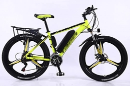ZXGQF Mountain bike elettriches ZXGQF Mountain bike elettrica, bicicletta elettrica 26 '' 350W, bici da strada, cambio a 27 velocità, freno a disco entrambi (B3, 36V 13AH / endurance 90km)