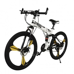 BoroEop Bici Mountain Bike Pieghevole, City Bike, Opzioni Di Modalità A Velocità Multiple, Ruote Da 26 Pollici, Adatto Per Uomini / Donne / Adolescenti, Più Colori