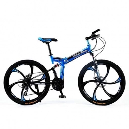 NOLOGO Bici PXOU 26 Pollici Anteriore della Bicicletta 21 velocit e Ammortizzatore Posteriore Mountain Bike Cross Country Studente Bicicletta BMX (Color : D, Size : 24 Speed)