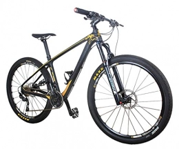 BaiHogi Bici Bici da Corsa Professionale, Bike in Fibra di Carbonio Mountain Bike 27.5 Pollice a 30 velocità Ammortizzatore Idraulico a Disco a 30 velocità Ammortizzatore Full Ammortizzatore