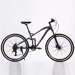 360Home Bici Qian - Bicicletta da corsa per mountain bike, 9 velocità, 29 pollici, telaio in alluminio, colore: Grigio