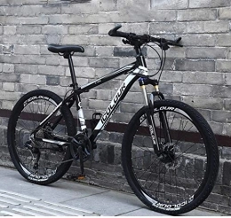 XBSLJ Bici XBSLJ Mountain Bike, Bici da Città Mountain Bike da 24"a 24 velocità per Adulto, Telaio a Sospensione Completa in Alluminio Leggero, Forcella Ammortizzata, Freno a Disco