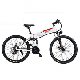 Bicicleta Eléctrica Plegable, Bicicleta Eléctrica de Trekking/Turismo con Batería de Iones de Litio de 48v 350w 12ah Aleación De Aluminio Ligera Bicicleta de Ciudad