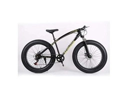 Desconocido Bicicleta Desconocido Bicicleta de montaña 26 Pulgadas Off-Road ATV 24 Speed ​​Snowmobile Speed ​​Mountain Bike 4.0 Big Tire Wide Tire Bicycle, Silver, Black, A