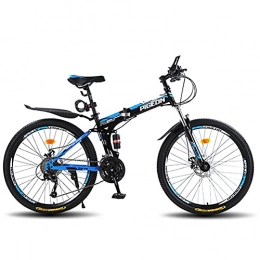 FEIFEI Bicicleta Bicicleta Plegable para Adultos, 24 pulgadas, 21 34 37 30 velocidad, Bicicleta de montaña prémium para niños, niñas, hombres y mujeres / A24inch / 24speed