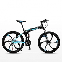 FEIFEI Bicicleta Bicicleta Plegable Para Adultos, Bicicleta De Montaña De 24 Pulgadas, Velocidad Variable, Unisex Adulto, Mujer Mountain Bike / C24inch / 21speed