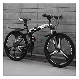 FEIFEI Bicicleta Bicicleta Plegable Para Adultos, Bicicleta De Montaña De 26 Pulgadas, Velocidad Variable, Unisex Adulto, Mujer Mountain Bike / white26inch / 30speed