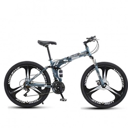 ZXC Bicicletas de montaña plegables ZXC Bicicleta Plegable para Adultos Bicicleta de 24 Pulgadas Dama Deportes para Adultos Velocidad Variable portátil niños Estudiante Bicicleta Plegable absorción de Impactos Estable y práctica