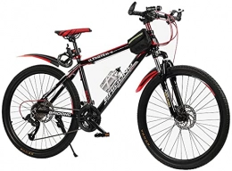Qianglin Bicicletas de montaña Bicicletas de montaña para hombres y mujeres para adultos de 26 pulgadas, frenos de disco doble, bicicletas de montaña para jóvenes de 21 velocidades, bicicletas de carretera para deportes al aire l