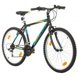 BIKE SPORT LIVE ACTIVE Bicicleta Bikesport Active Bicicleta de montaña Tamao de Rueda 26" Tamao de Cuadro: 46 cm, 18 velocidades (Negro Azul Verde, XL)
