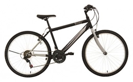 F.lli Schiano Bicicleta F.lli Schiano Thunder - Bicicleta de montaa para Hombre, Color Negro / Gris, Cambio Shimano, Rueda 26