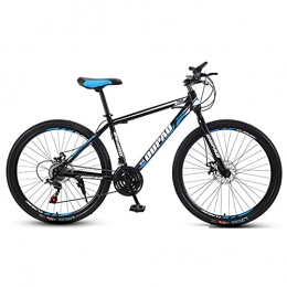 GAOXQ Bicicleta GAOXQ Bicicleta de montaña Completa de Doble suspensión para Adultos, con Ruedas de 26 / 27.5 Pulgadas y transmisión de 21 velocidades Blue Black