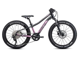Ghost Bicicletas de montaña Ghost Lanao 20 Full Party Mountain Bike (20 pulgadas, negro / rosa)