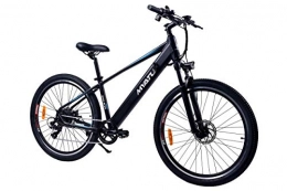 Giow Electric Mountain Bike 27.5" Electric Bicycle with 250W Motor, 36V 8Ah Battery Electric Bike, 7-speed Gear (Black)