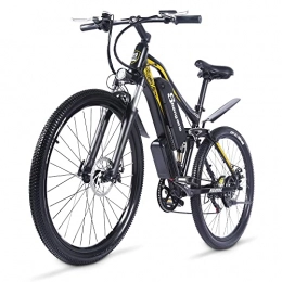 HFRYPShop Electric Mountain Bike 27.5" Mountain E-Bike Powerful Bicycle, E-MTB 48V 500W 15Ah(720Wh) Removable Lithium-Ion Battery with 21-Speed Shimano Transmission System for Teenager and Adults [CZ Stock