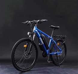  Electric Mountain Bike Adult 26 Inch Electric Mountain Bike, 36V Lithium Battery Aluminum Alloy Electric Bicycle, Lcd Display Anti-Theft Device 27 Speed (Color : D, Size : 10Ah) Outdoor Riding
