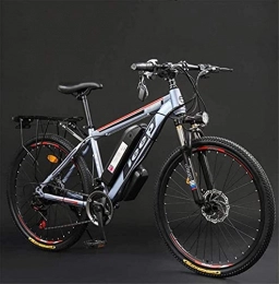  Electric Mountain Bike Adult 26 Inch Electric Mountain Bike, 36V Lithium Battery High-Carbon Steel 27 Speed Electric Bicycle, With Lcd Display (Color : C, Size : 60Km) Outdoor Riding