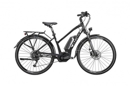 Atala Electric Mountain Bike Atala Electric Bike Trekking with Pedalling Assisted b-tour S PVW Lady, Women, Size m-49cm (170180cm), 8Speed, Colour nero-antracite Matte