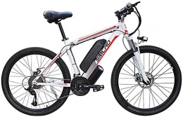 CCLLA Electric Mountain Bike CCLLA 26'' Electric Mountain Bike 48V 10Ah 350W Removable Lithium-Ion Battery Bicycle Ebike for Mens Outdoor Cycling Travel Work Out And Commuting