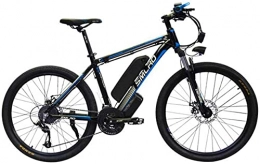 CCLLA Electric Mountain Bike CCLLA Electric City Bike 26'' E-Bike Removable 48V / 10Ah Lithium-Ion Battery 21-Level Shift Assisted Mountain Bike Dual Disc Brakes Three Working Modes Bicycle for Commuting
