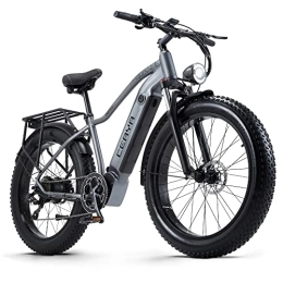 Ceaya Bike CEAYA Electric Bikes for Adults E bike 26IN, 4.0" Fat Tire Ebike, 48V18AH Removable Massive Battery, Shimano 8-Speed Snow Beach Mountain E-Bike