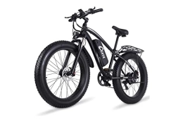 Ceaya Electric Mountain Bike Ceaya Electric Bikes for adults, E bikes for men, Fat Tire Electric Bike With 4.0 * 26, Electric Mountain Bike with Back Seat