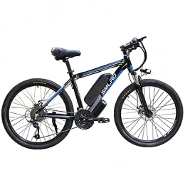 CHHD Electric Mountain Bike CHHD Electric Bicycles For Adults， Ip54 Waterproof 350W Aluminum Alloy Ebike Bicycle Removable 48V / 13Ah Lithium-Ion Battery Mountain Bike / Commute Ebike(Color:black / green)