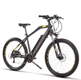 Clothes Electric Mountain Bike CLOTHES Electric Mountain Bike, 27.5 Inch Adult Electric Mountain Bike, Aerospace grade aluminum alloy Electric Bicycle, 400W Electric Off-Road Bikes, 48V Lithium Battery, Bicycle (Color : B)