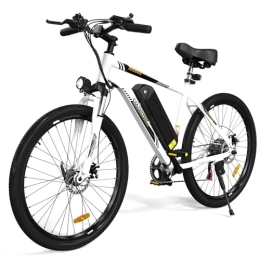 COLORWAY Electric Mountain Bike COLORWAY Electric Bike for Adults, 26" Mountain Bike, Electric Bicycle Commute E-bike with 36V 15Ah Removable Battery, LCD Display, Dual Disk Brake, Range up to 45-100km.