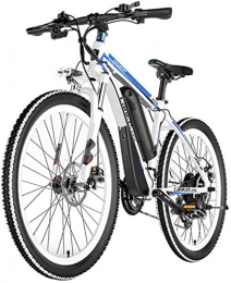 Clothes Electric Mountain Bike Commuter City Road Bike 26" Electric Mountain Bike, 400W Brushless Motor, Removable 48V / 10AH Lithium Battery, Suspension Fork, Dual Disc Brakes Electric Bicycle Aluminum Alloy Lithium Electric Moun