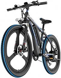 Clothes Electric Mountain Bike Commuter City Road Bike 26'' Electric Mountain Bike With 48V10Ah Removable Large Capacity Lithium-Ion Battery 400W Electric Mountain Bike Aluminum Frame Integrated Wheel 26 Inch Explosion-proof Wear
