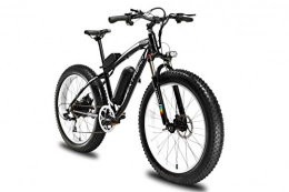 Cyrusher Direct XF660 500W 48V *10.4AH Mans Electric Mountain Bike Bicycle 7 Gears Mechanical Disc Brakes 26X4.0 Inch Fat Tire Snow Beach Fat eBike for Outdoor Cycling (Black White))