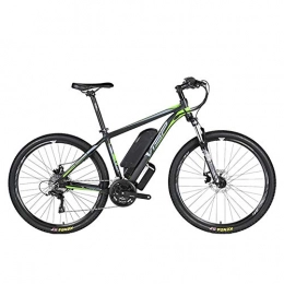 D&XQX Electric Mountain Bike D&XQX Electric Mountain Bike(26-29 Inches), with Removable Large Capacity Lithium-Ion Battery (36V 250W), Electric Bike 24 Speed Gear And Three Working Modes, Green, 26 * 15.5in