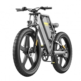 LDGS Electric Mountain Bike ebike Electric Bike for Adults 300 Lbs 30 Mph 1000W / 750W / 500W 48V, 26'' Fat Tire Electric Bicycle with Removable 15Ah Battery Electric Mountain Bike (Size : 1000W)