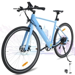 Electric Bike, Commute E-bike Electric Bicycle with 36V 12Ah Removable Battery, Aluminium Frame, 7 Speed E Mountain Bike, MTB Ebike for Adults, Range 40-80km