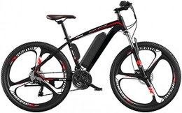 Erik Xian Electric Mountain Bike Electric Bike Electric Mountain Bike 26" Electric Bikes for Adults with 250W 36V Removable Lithium Battery Mountain E-Bike with Double Disc Brake 27-Speed Aluminum Alloy City Electric Bicycle for Beac