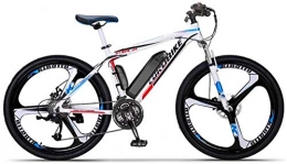 Erik Xian Electric Mountain Bike Electric Bike Electric Mountain Bike Adult 26 Inch Electric Mountain Bike, 36V Lithium Battery, Aluminum Alloy Frame Offroad Electric Bicycle, 27 Speed for the jungle trails, the snow, the beach, the