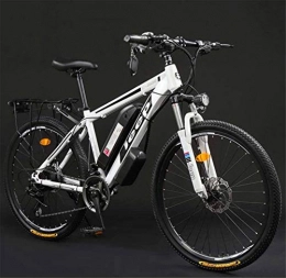 Erik Xian Electric Mountain Bike Electric Bike Electric Mountain Bike Adult 26 Inch Electric Mountain Bike, 36V Lithium Battery High-Carbon Steel 24 Speed Electric Bicycle, With LCD Display for the jungle trails, the snow, the beach,