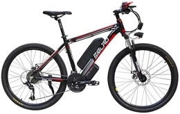 Erik Xian Electric Mountain Bike Electric Bike Electric Mountain Bike Electric Bicycle Lithium Ion Battery Assisted Mountain Bike Adult Commuter Fitness 48V Large Capacity Battery Car for the jungle trails, the snow, the beach, the h
